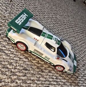 Collectable 2009 Hess Toy Truck Race Car (Used) Good Condition Display Model